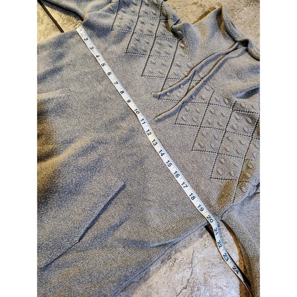 Carve Designs Rockvale Deux Sweater Tunic Gray Heather Size Medium Comfortable - Picture 6 of 12